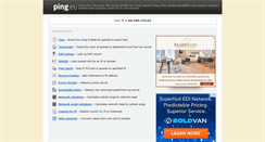 Desktop Screenshot of ping.eu