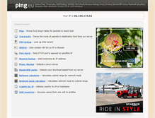 Tablet Screenshot of ping.eu