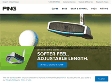 Tablet Screenshot of ping.com